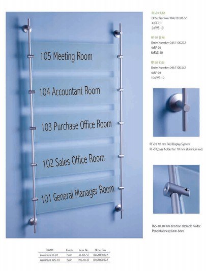 Display Rod System (AF04/BF04)