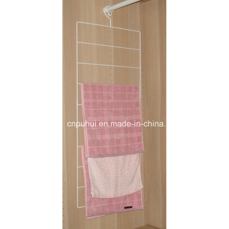 Coated Wire Wardrobe Storage Organizer (LJ7019)