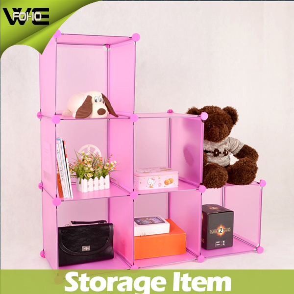 Shoe Rack Bathroom Cabinet Plastic Storage Box (FH-AL0024)