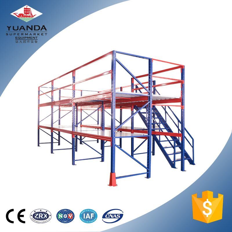 Q235 Steel Industrial Warehouse Storage Heavy Duty Metal Pallet Rack