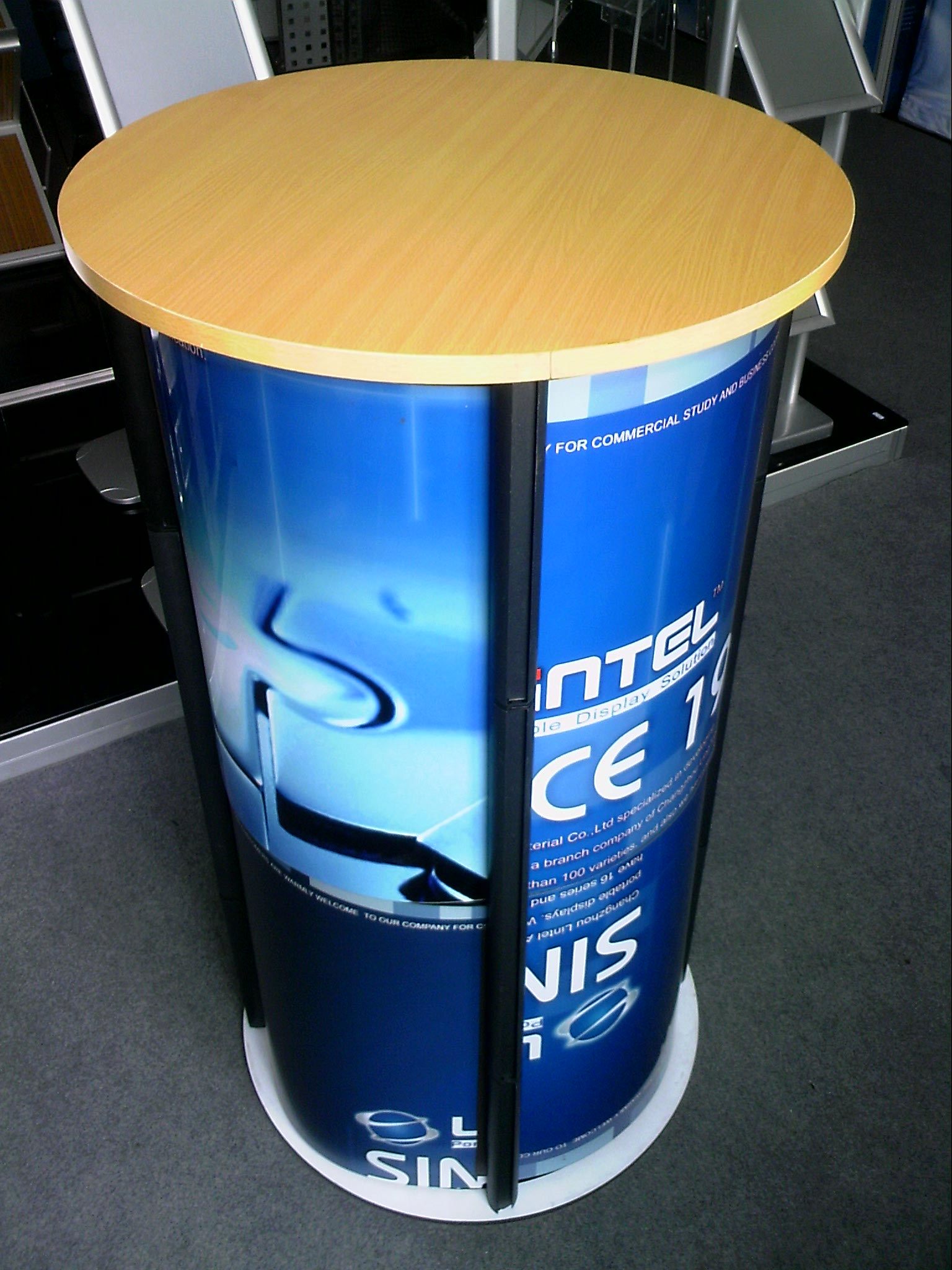 Aluminium Promotion Counter Advertising Display Counter