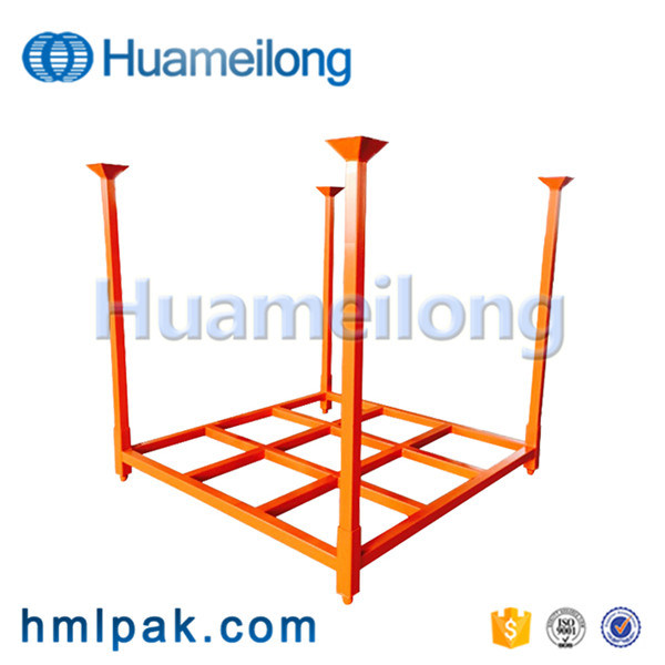 Huameilong Best Price Hot Sale Collapsible Movable Steel Tire Rack