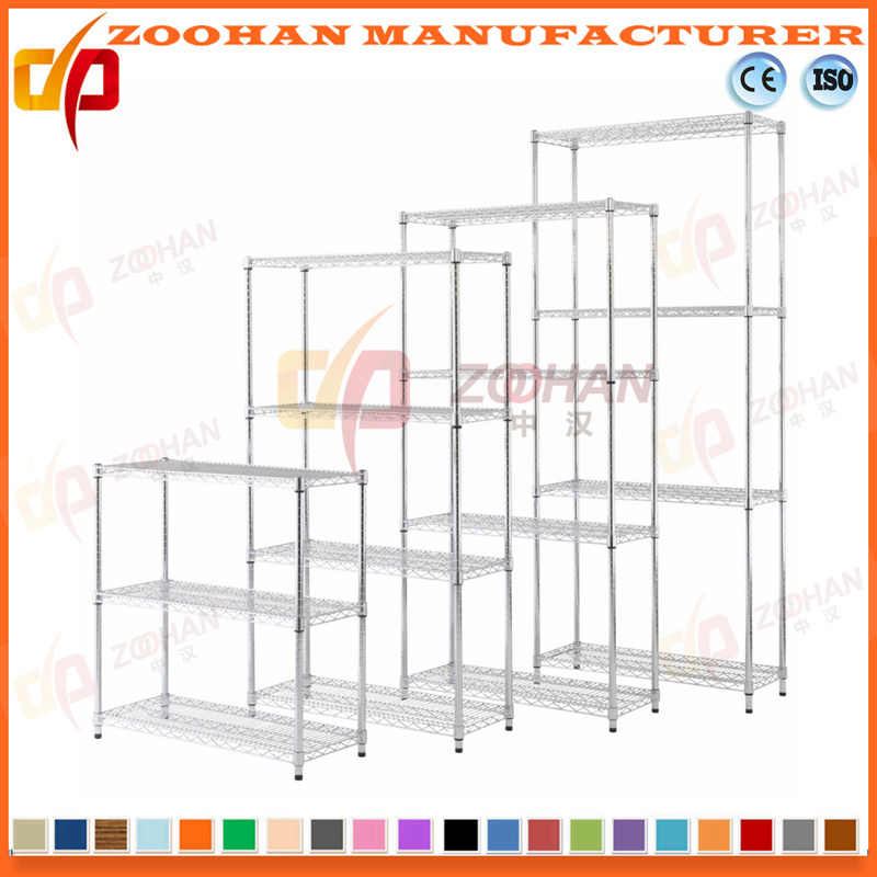 House Office Closet Storage Wire Shelf Rack (Zhw50)