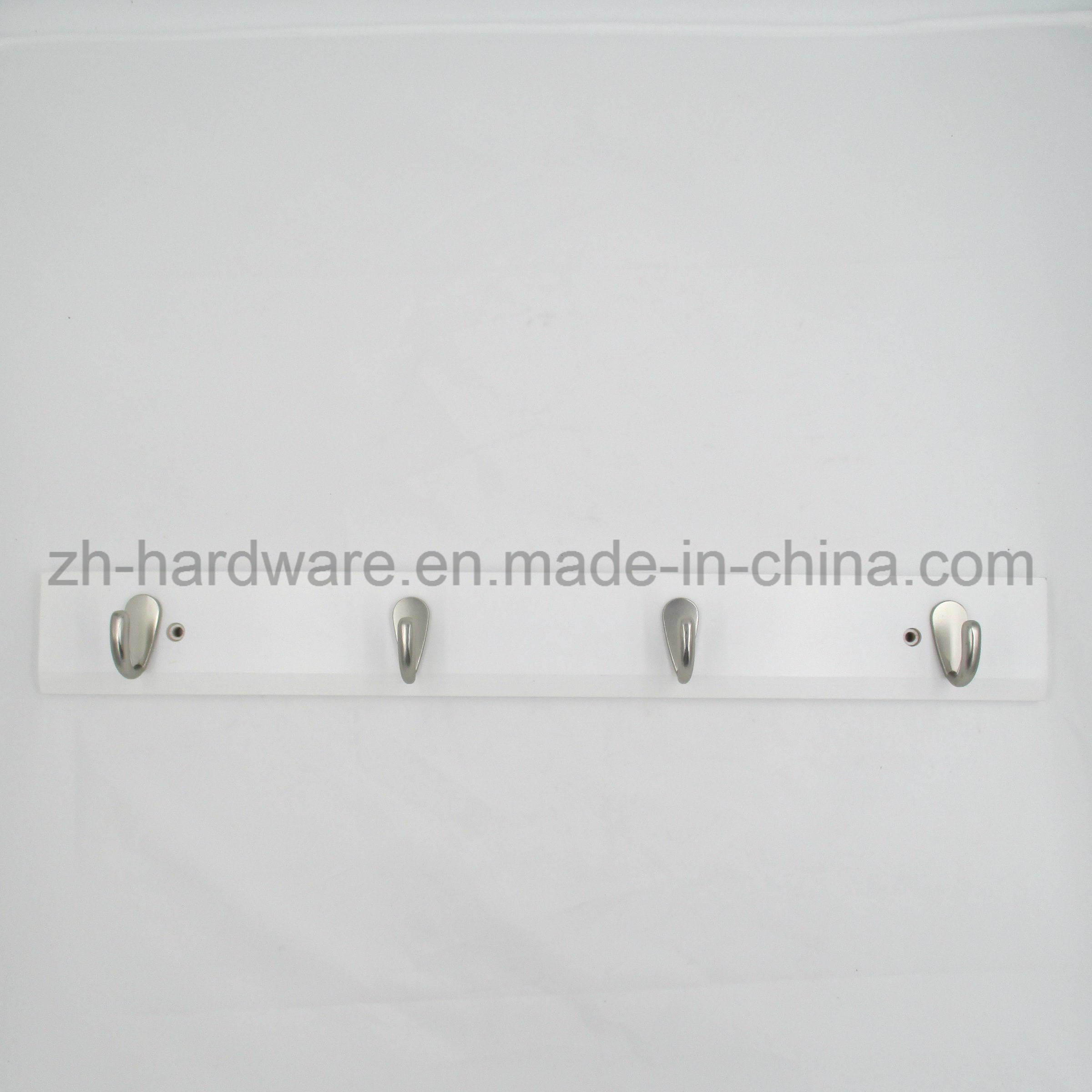 Hot Sale Beautiful Clothes Hook Wooden & Metal Board Hook (ZH-7034)