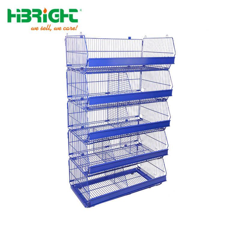 Wire Metal Stacking Basket for Promotion Use