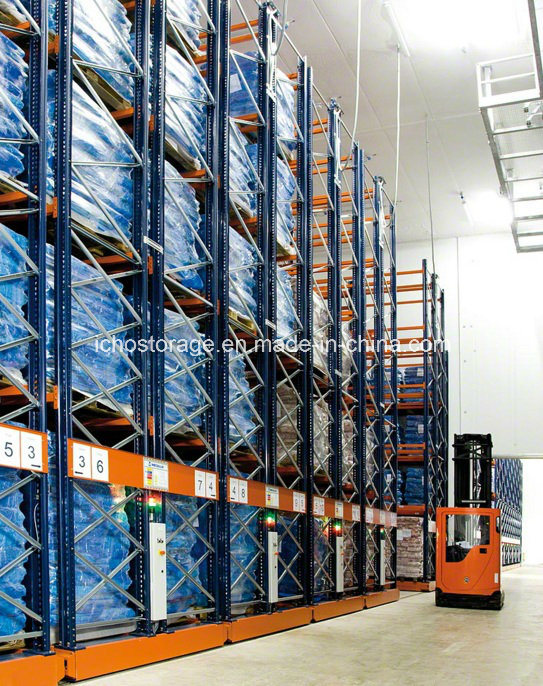Warehouse Pallet Storage Electronic Mobile Racking for OEM