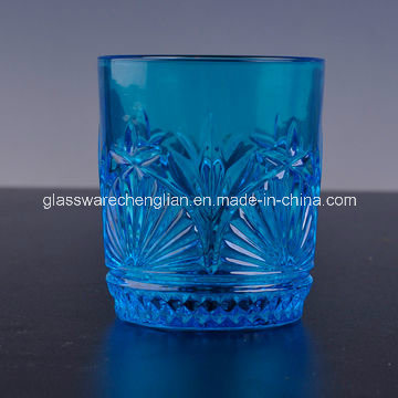 Glass Candle Holder, OEM Services Provided, 200ml Capacity (ZT-043)