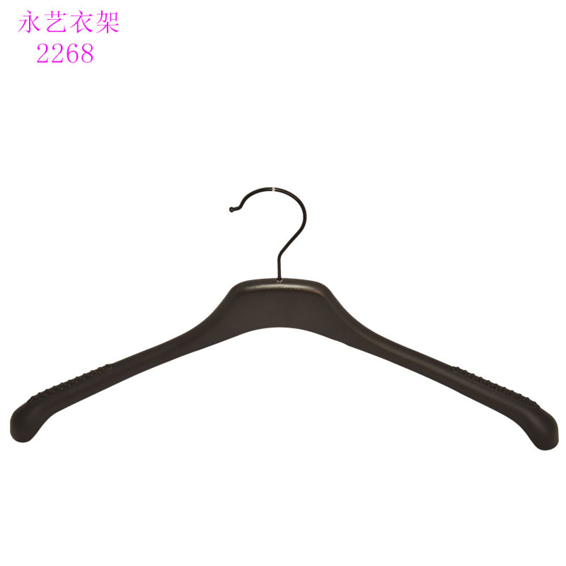 High-Grade Women's Clothes Plastic Hanger with Sticker