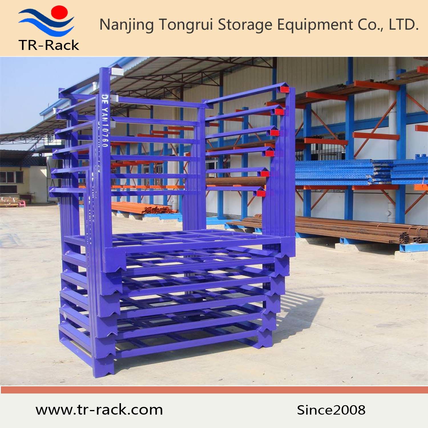 Large Quantity Supply Pallet Stacking Racks with SGS Approval