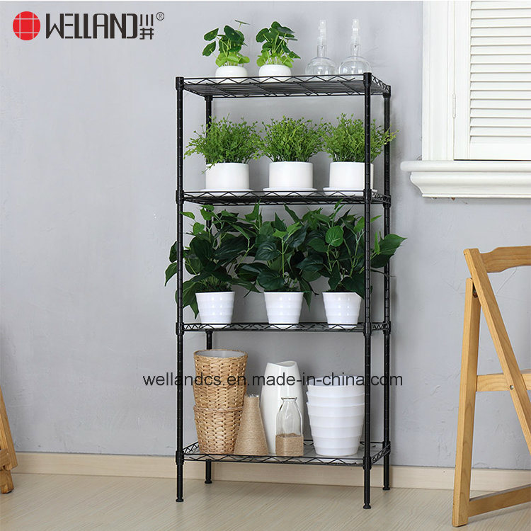 Durable 4 Tiers Indoor Greenhouse Flower Plant Display Shelving Rack Unit