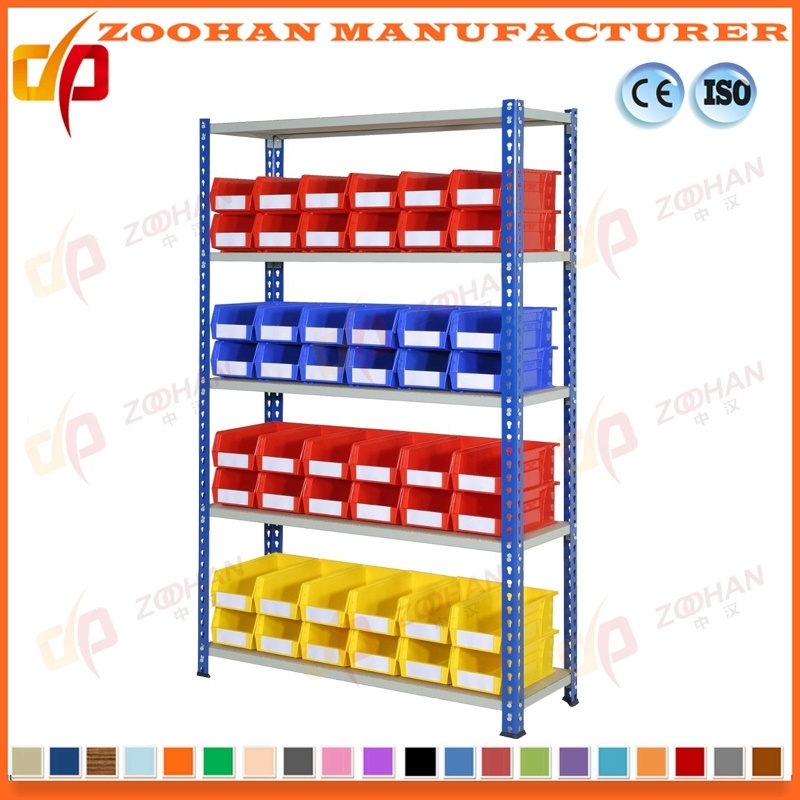 Rivet with Bays Plastic Storage Bins Warehouse Shelving Racking (Zhr274)