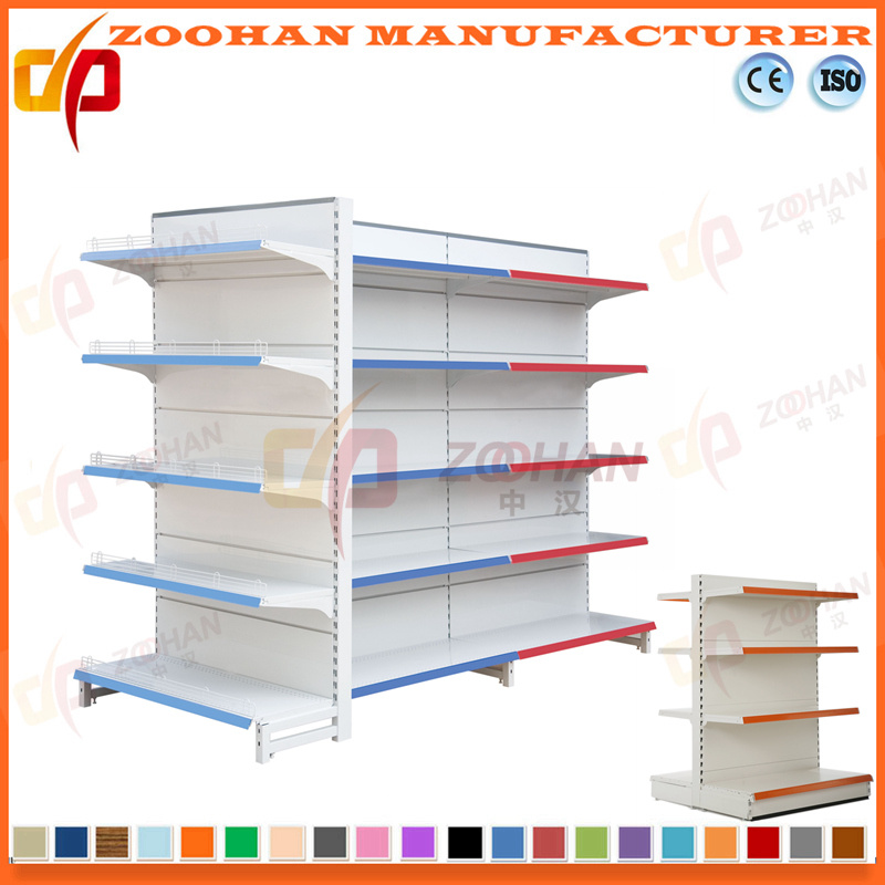 New Customized Supermarket Gondola Display Shelving (Zhs277)