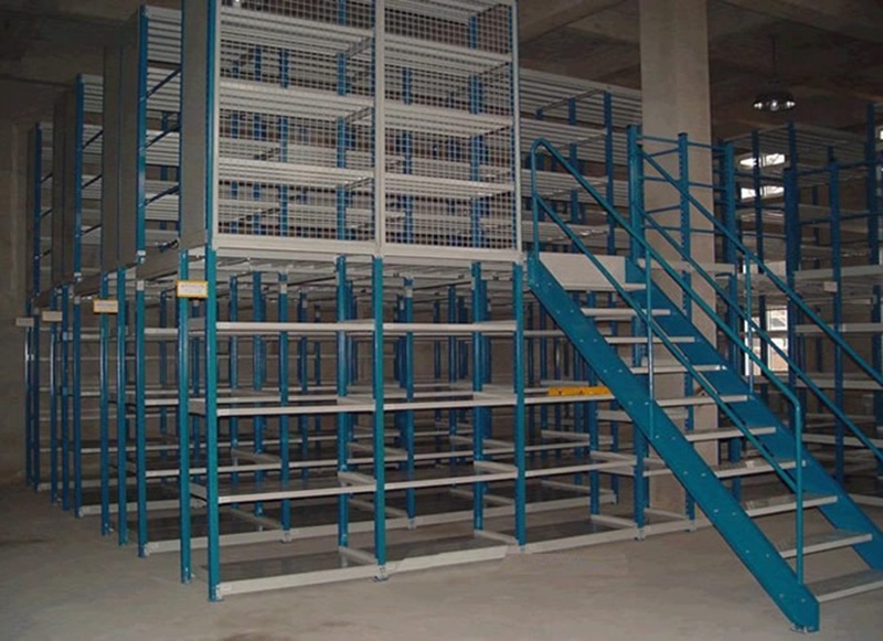 Powder Coated or Galvanized Anti Rust Steel Mezzanine Rack/Storage Rack/Industry Rack