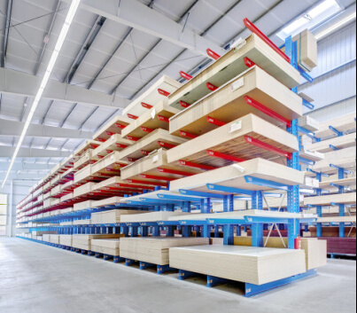 Heavy Duty Long Conduits Storage Shelf Cantilever Racking