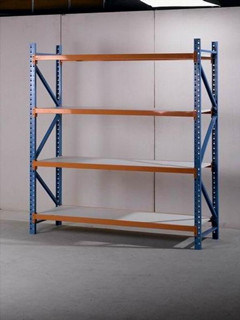 Medium Duty Steel Storage Solutions Systems Ajustable Longspan Shelfs