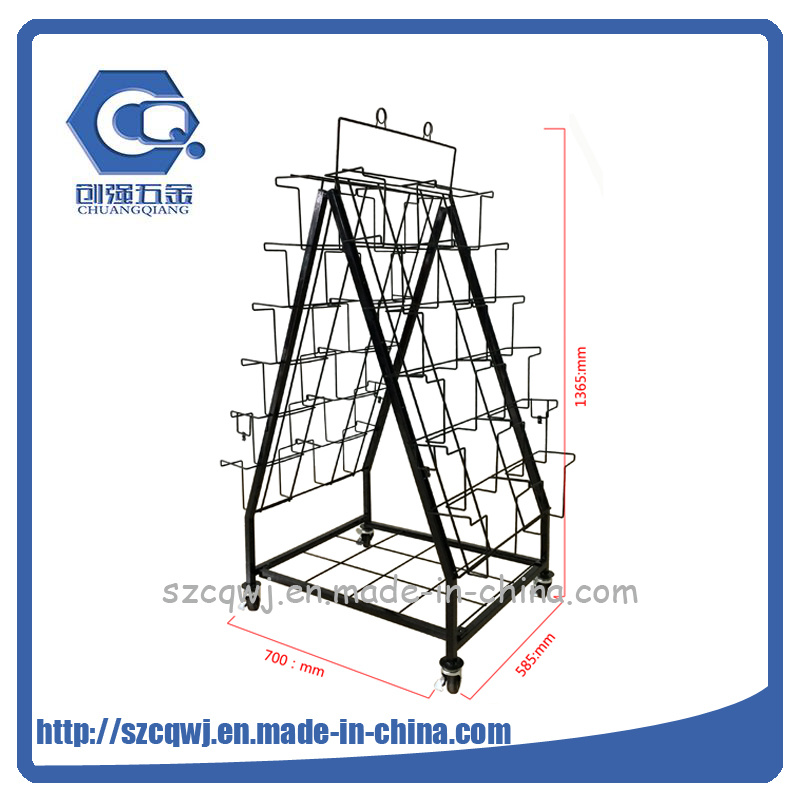 Metal Custom Literature Magazine Stand Display Rack