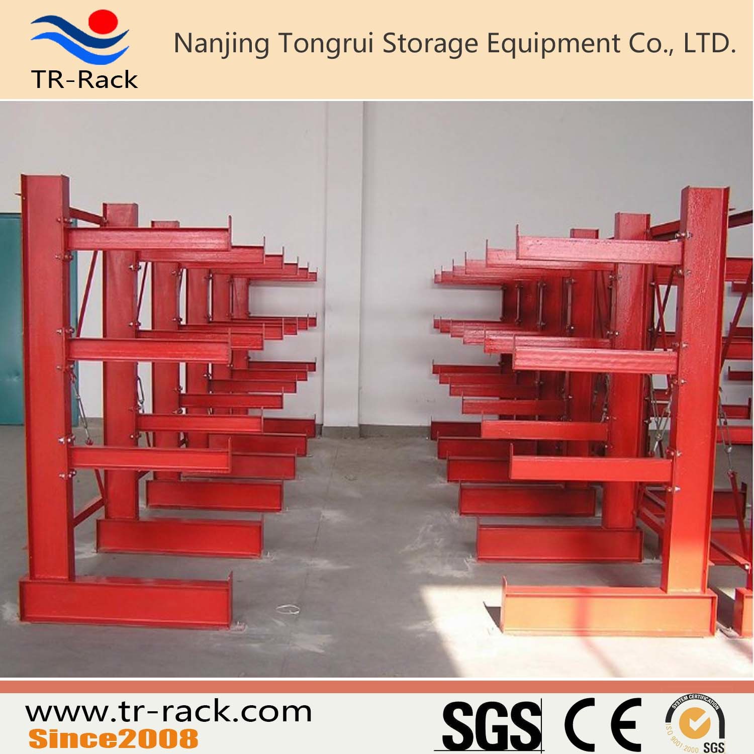 High Quality and Hot Selling Storage Cantilever Racking
