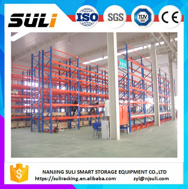 Warehouse Storage Pallet Rack Forklift Drive in Freezer Use Q345 Steel Cold Storage Racking