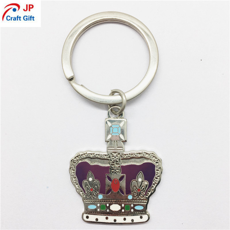 Customized High Quality Imperial Crown Shape Keychain