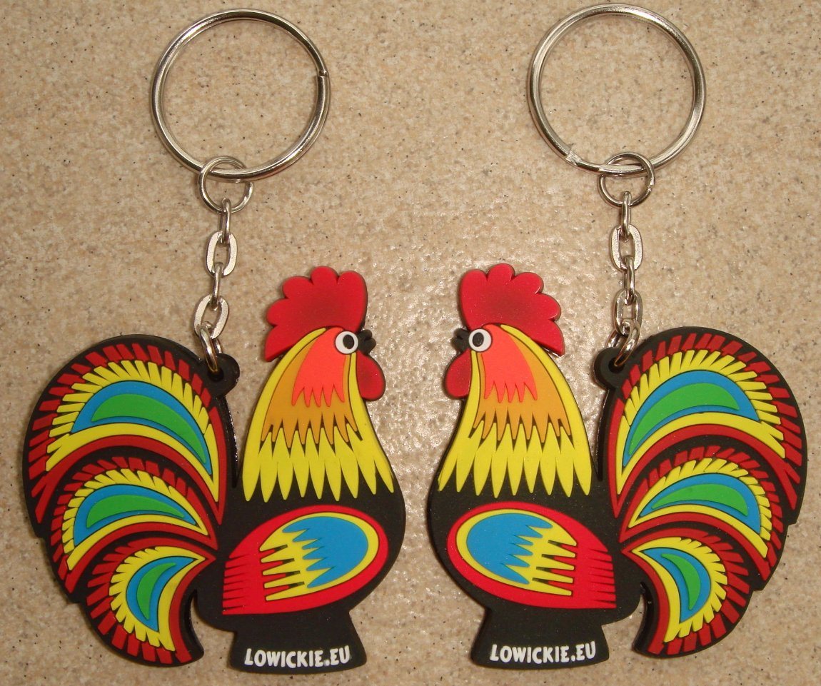 Wholesales PVC Rubber Keychain Key Chain for Gift