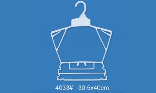 Fashion High Quality Laundry Plastic Hanger for Suit (4033)