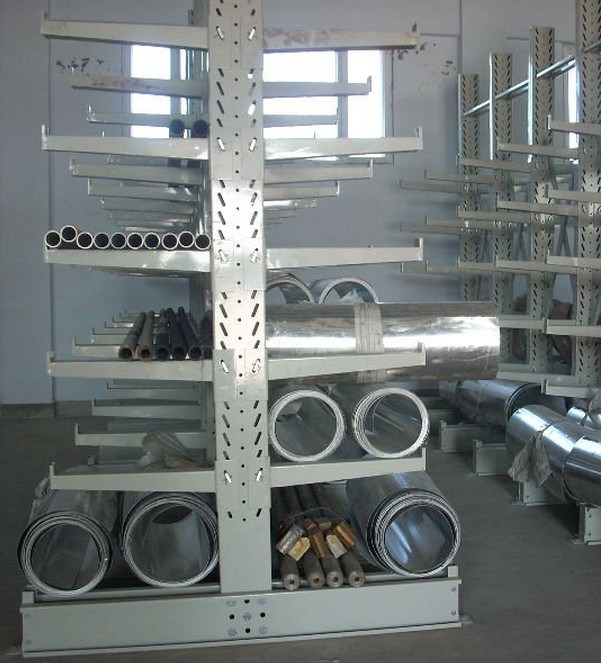 Heavy Duty Cantilever Pallet Rack System