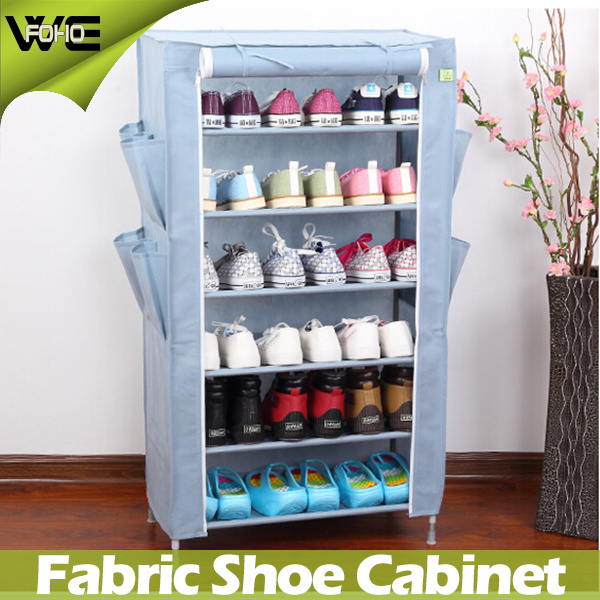 Folding DIY Display Stand Shoe Storage Organizer Cabinet