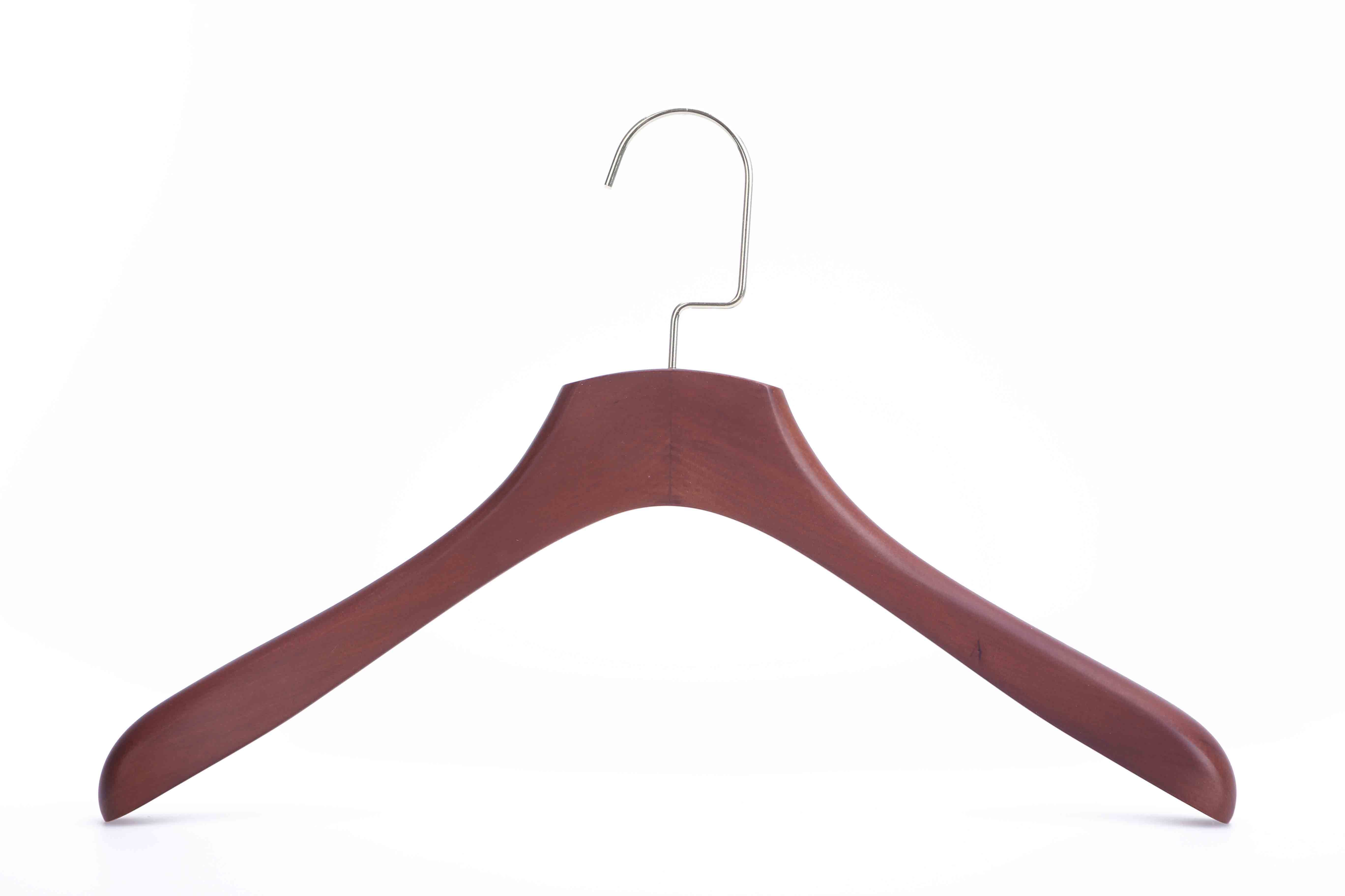 Luxury Wooden Hanger for Suit with Bar