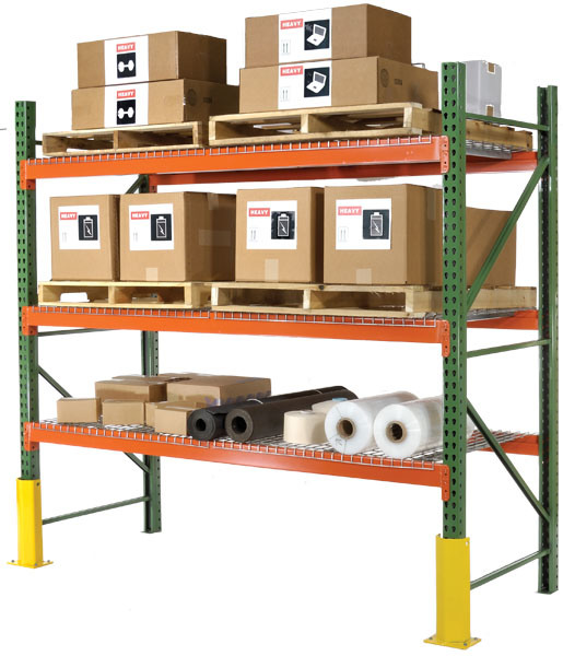 Heavy Duty Galvanized Stacking Steel Pallet Rack with Posts