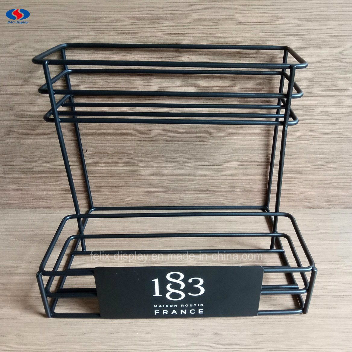 Beer Bar Counter Metal Beer Display Bottle Rack