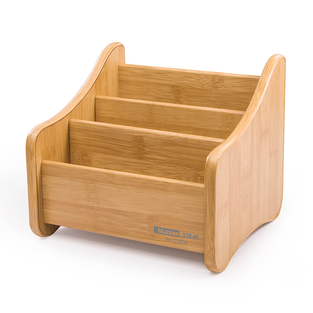 Premium Wooden Desk Organizer