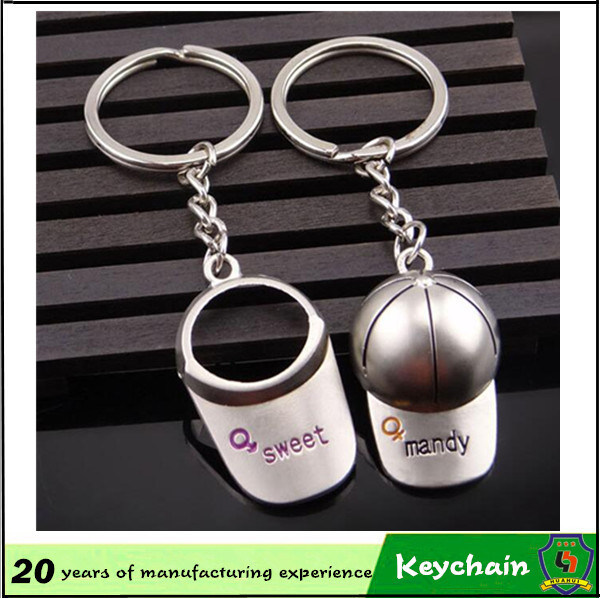 Promotional Item Cap Lovers Key Chain