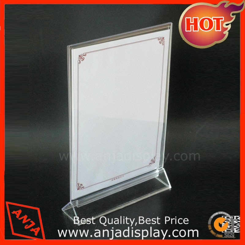 Acrylic Display Stand Acrylic Menu Holder