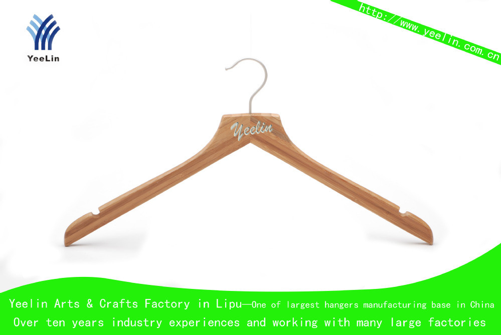 Mans Bamboo Hanger for Retailer, Clothes Shop