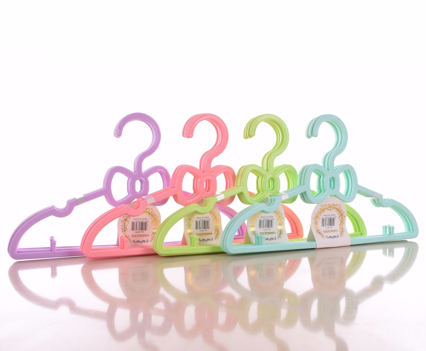 Taizhou Audit Shirt Hanger Fashion Bowknot Plastic Hanger