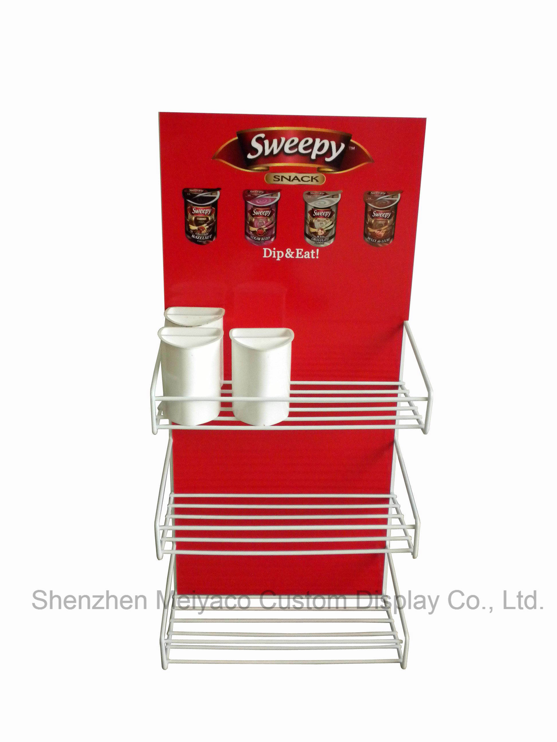 Countertop Candy Display Stand for Supermarket Stores Snack Metal Wire Shelf