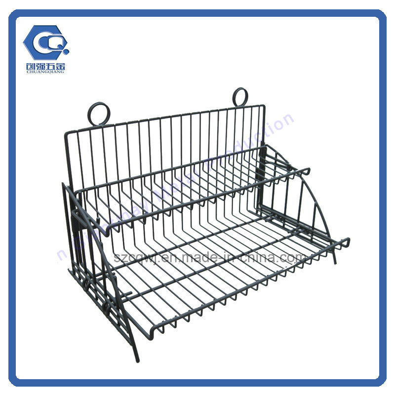 Supermaket Metal Wire 2-Tier Condom Display Rack