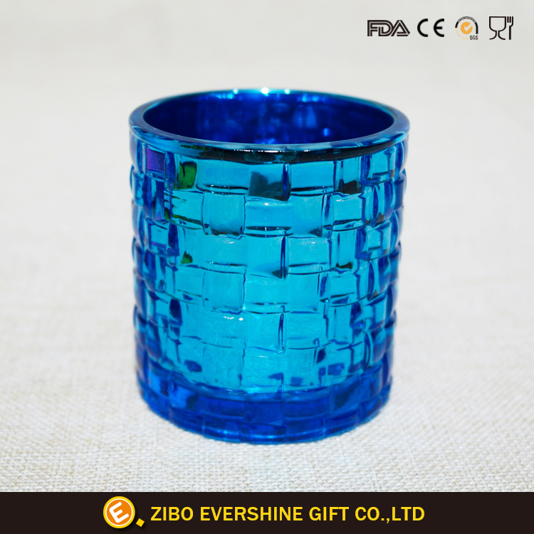 Texture Glass Candle Holder