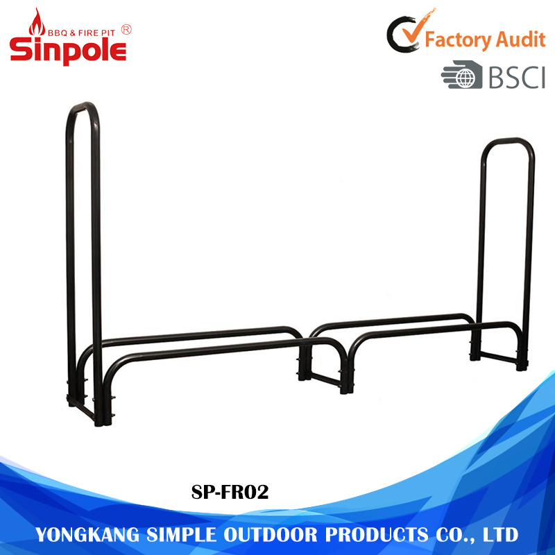 High-Quality Room Saving Metal Firewood Storage Rack