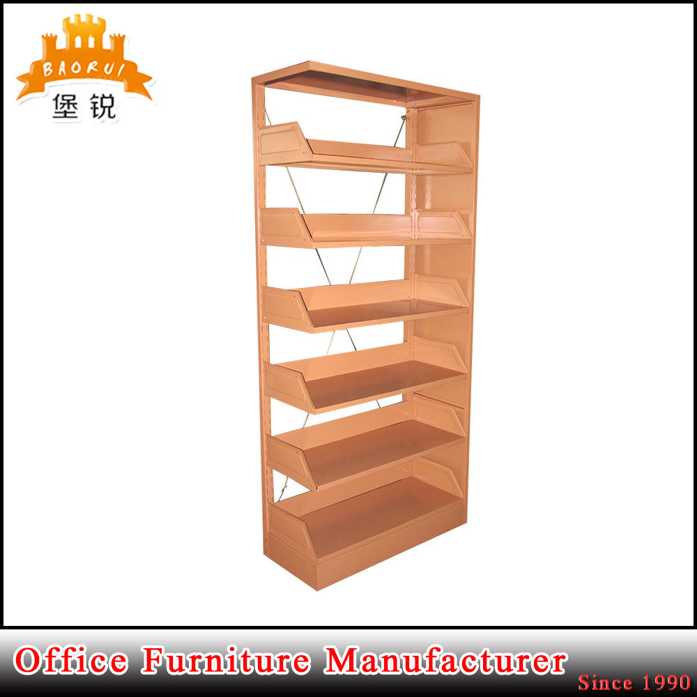 Hot Sale Library Furnitue Steel Magazine Rack