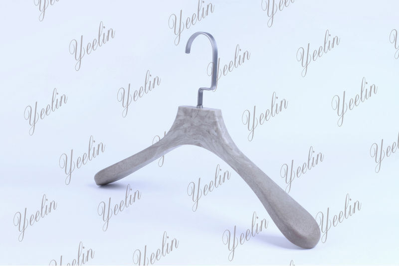 Fashion Clothes Wooden Hanger (YLWD83850W-NTL1) for Fashion Model