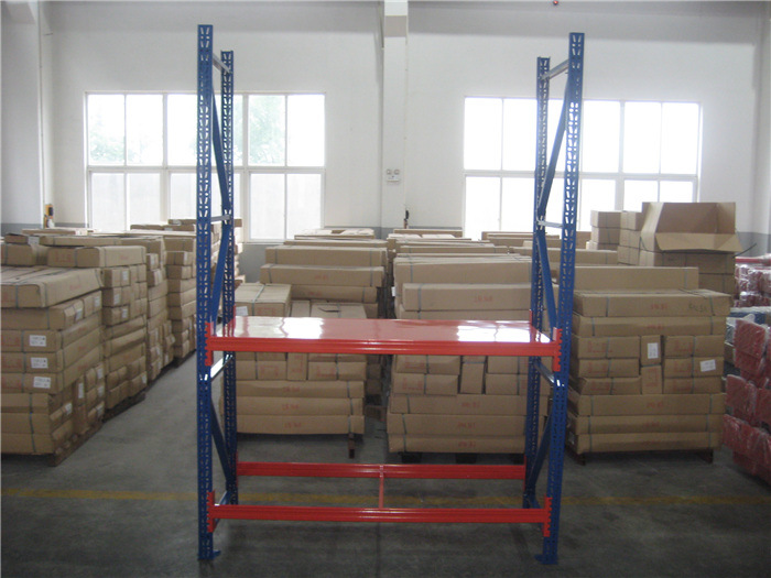 Metal Middle Duty Warehouse Rack with Wire Decking