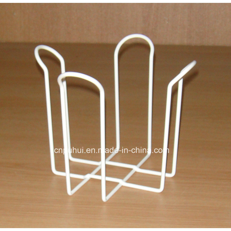 Coated Wire Plates Rack Holder (LJ9016)