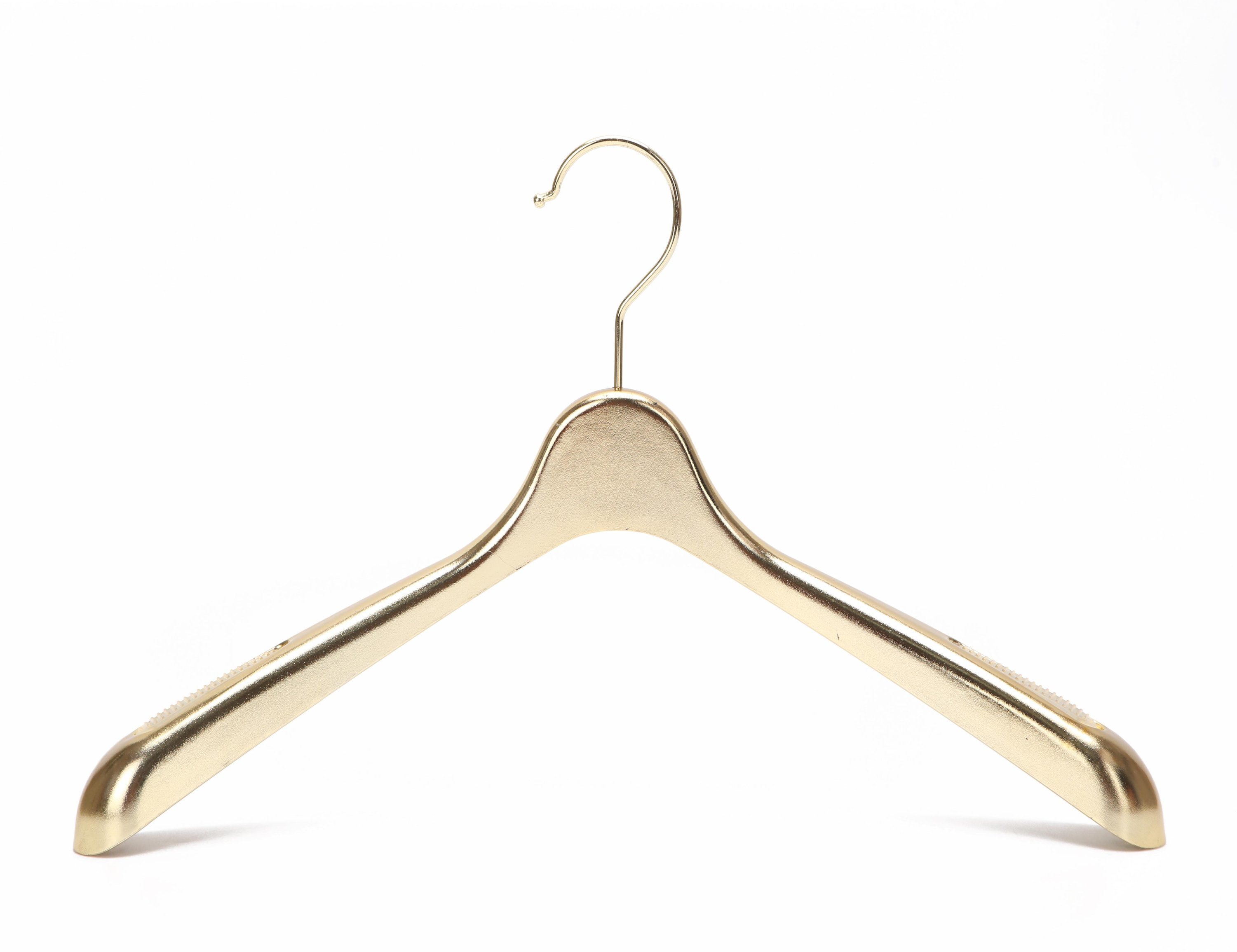 Luxury Gold Plastic Garment Hangers Factory for Clothes