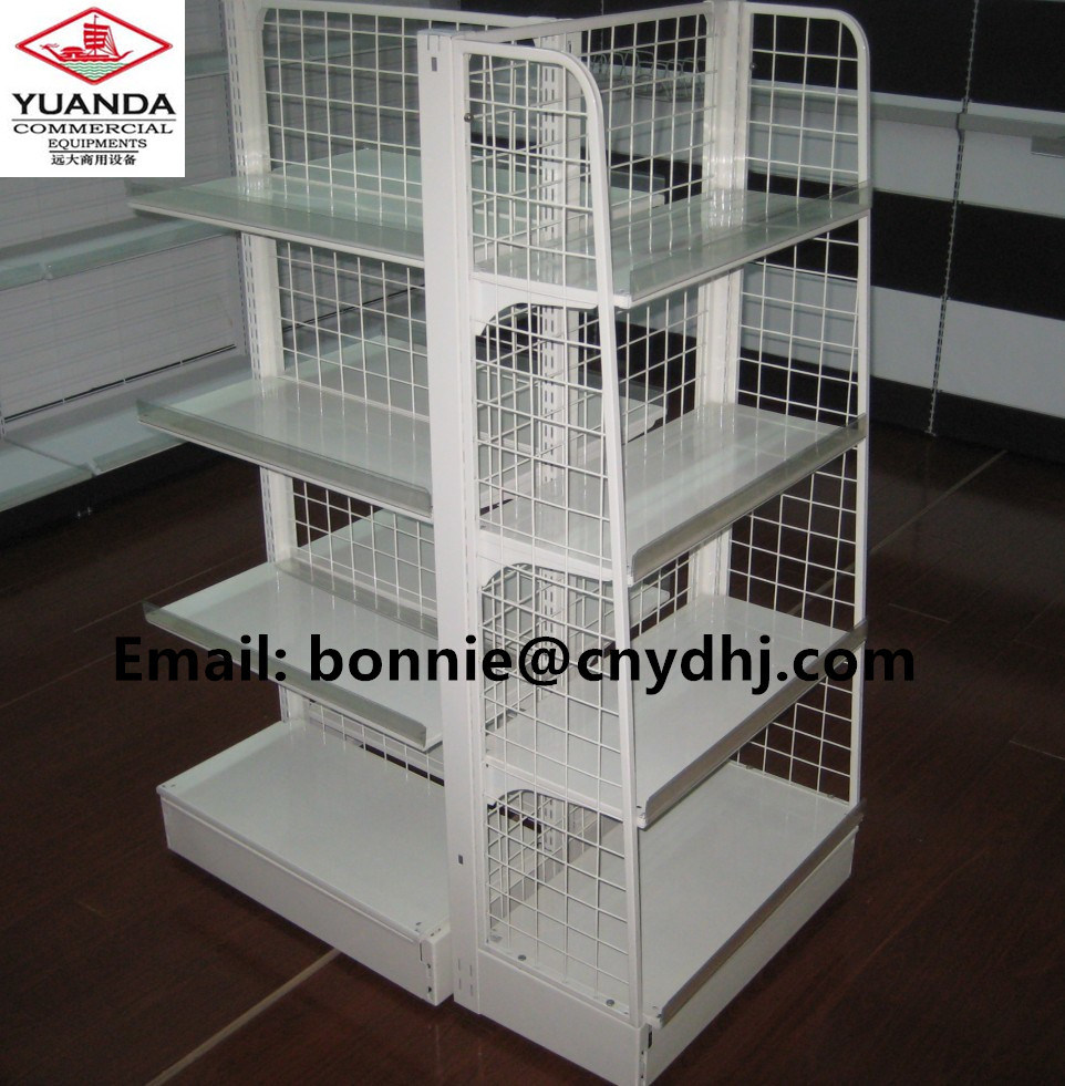 Fashion Style Supermarket Display Rack/ Wire Gondola Shelf