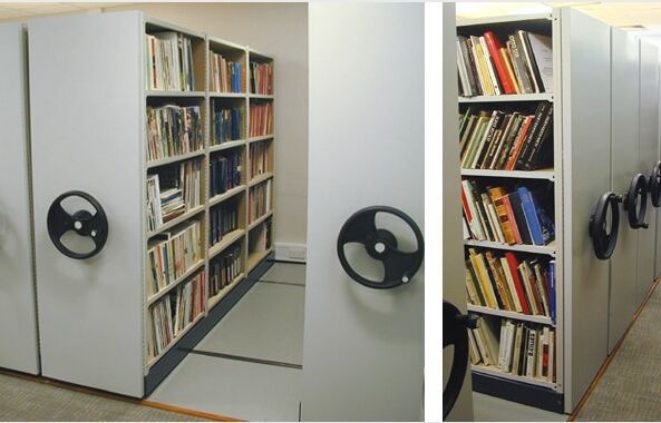 High Denisty Mobile Library Shelving