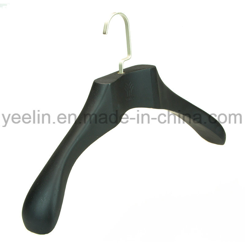 Luxury Wooden Hanger for Men's Suit Shop with Extra Wide Shoulders