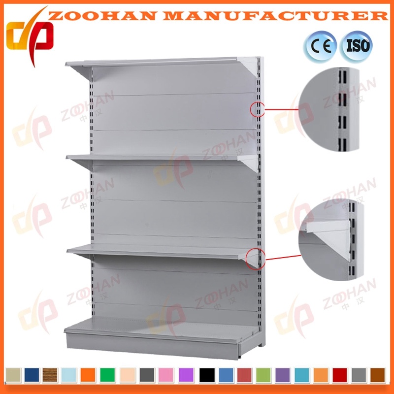 Durable Single Sided Wall Shelving Display Rack Supermarket Shelf (Zhs113)