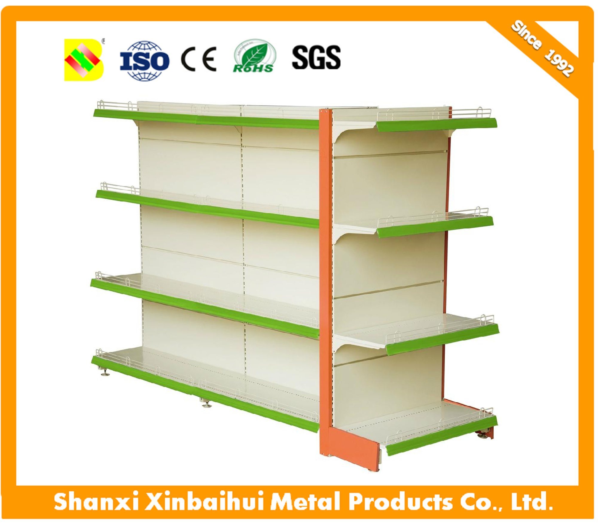 High Quality Supermarket Gondola Display Shelving & Rack/Supermarket Gondola Foodstuff Display Rack