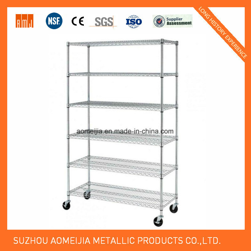 Industrial Storage Equipment NSF Heavy Duty Adjustbale Steel Warehouse Wire Rack